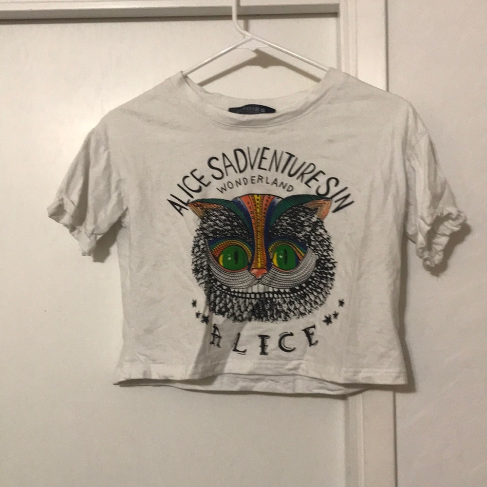 Alice and wonderland crop top!